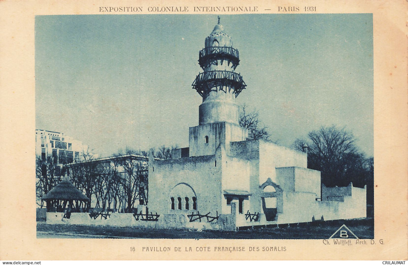 75-PARIS EXPOSITION COLONIALE INTERNATIONALE 1931 SOMALIS-N°T5314-D/0261 - Expositions