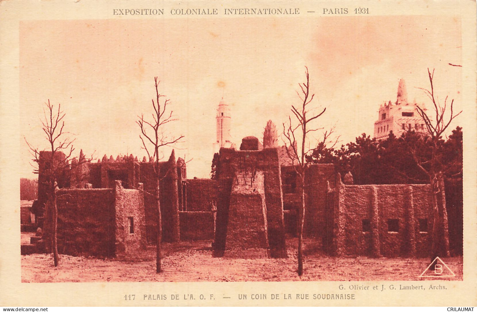 75-PARIS EXPOSITION COLONIALE INTERNATIONALE 1931 AOF-N°T5314-D/0251 - Ausstellungen