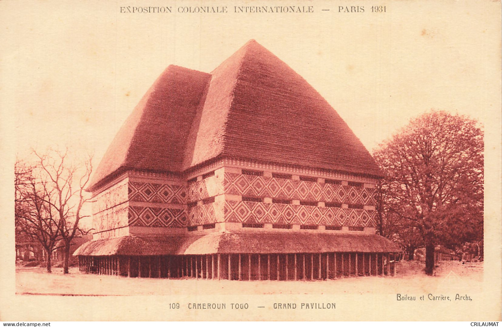 75-PARIS EXPOSITION COLONIALE INTERNATIONALE 1931 TOGO-N°T5314-D/0249 - Exhibitions