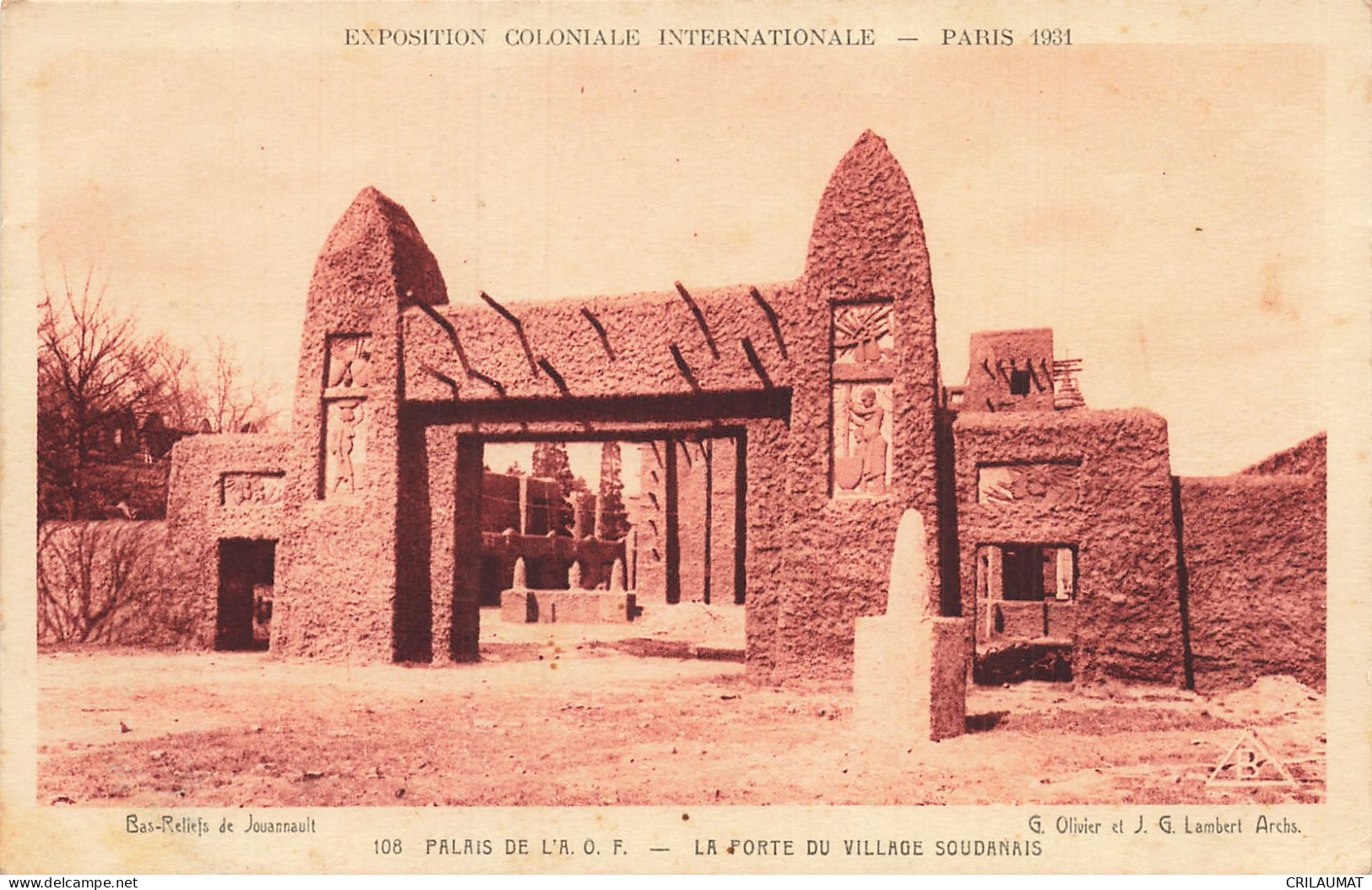 75-PARIS EXPOSITION COLONIALE INTERNATIONALE 1931 AOF-N°T5314-D/0257 - Ausstellungen