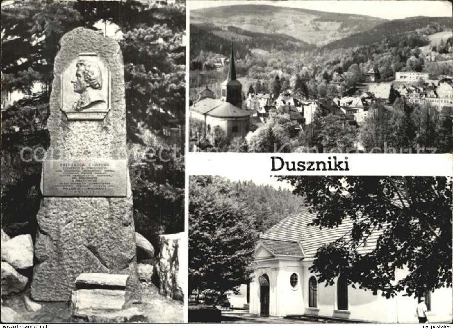 72515792 Duszniki Zdrój Teilansicht Kirche Denkmal Duszniki Zdrój - Poland