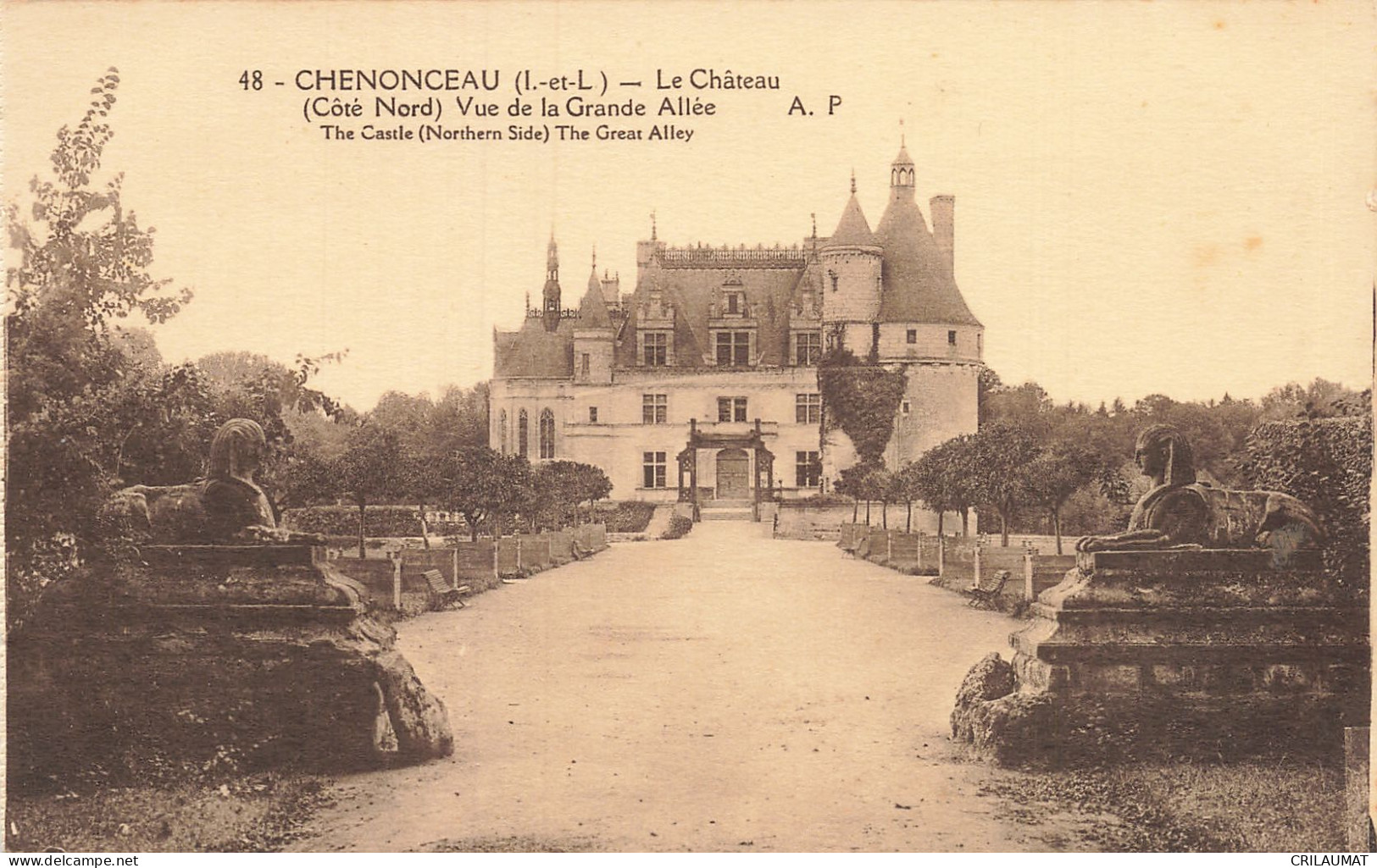 37-CHENONCEAUX-N°T5314-D/0033 - Chenonceaux