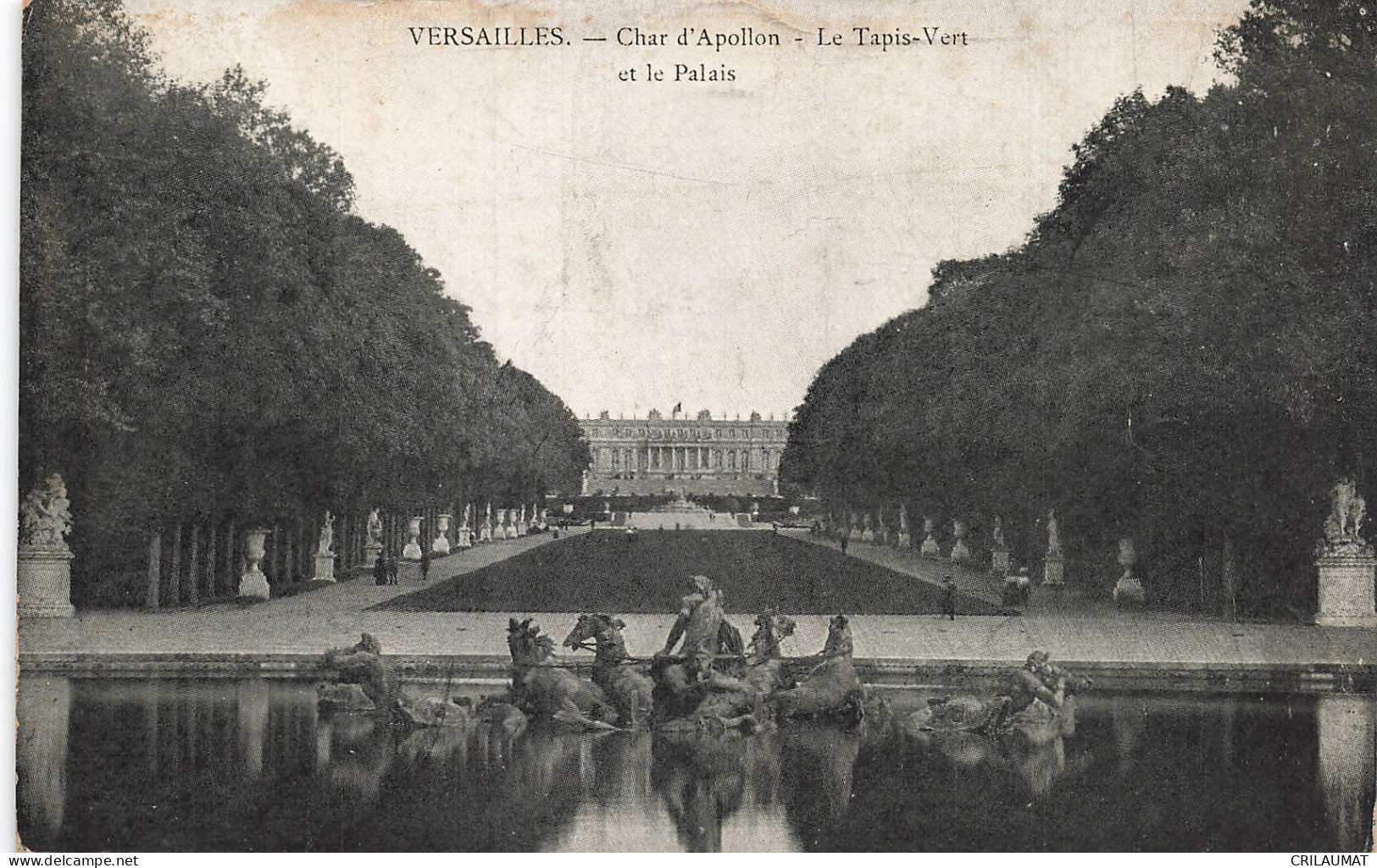 78-VERSAILLES CHAR D APOLLON-N°T5314-C/0131 - Versailles (Schloß)