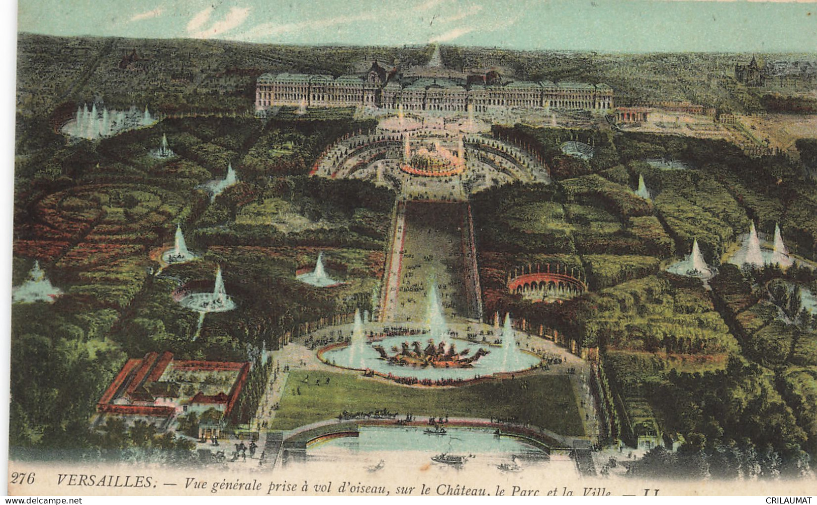 78-VERSAILLES LE CHATEAU-N°T5314-C/0127 - Versailles (Château)