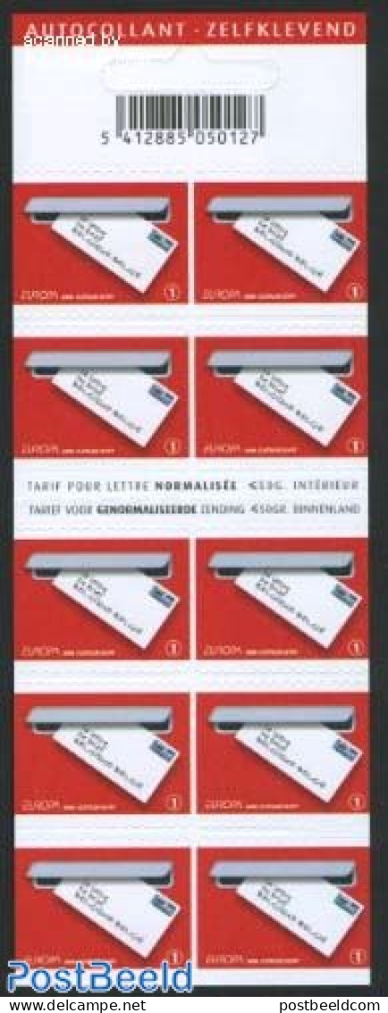 Belgium 2008 Europa, The Letter Booklet, Mint NH, History - Europa (cept) - Post - Stamp Booklets - Ungebraucht