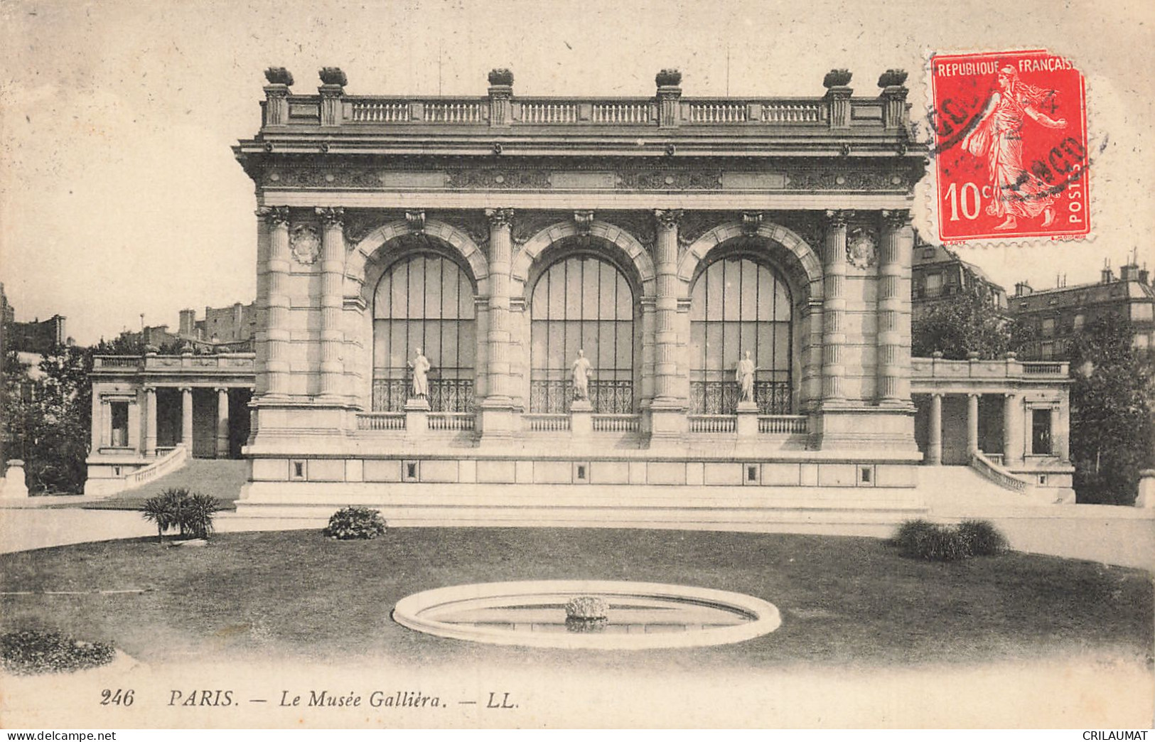 75-PARIS MUSEE GALLIERA-N°T5314-C/0073 - Musées