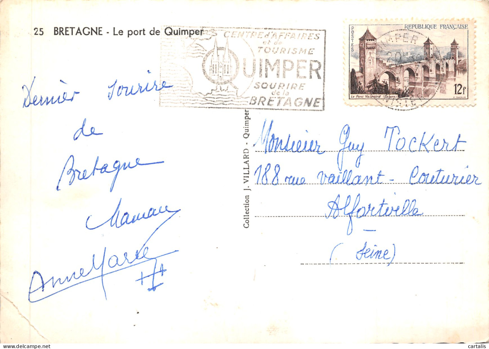 29-QUIMPER-N 598-D/0385 - Quimper