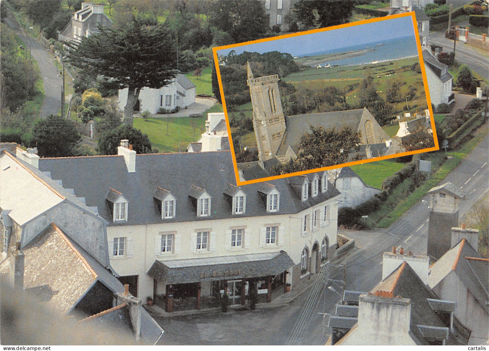 29-SAINT JEAN DU DOIGT-HOTEL LE TY-PONT-N 598-D/0373 - Saint-Jean-du-Doigt