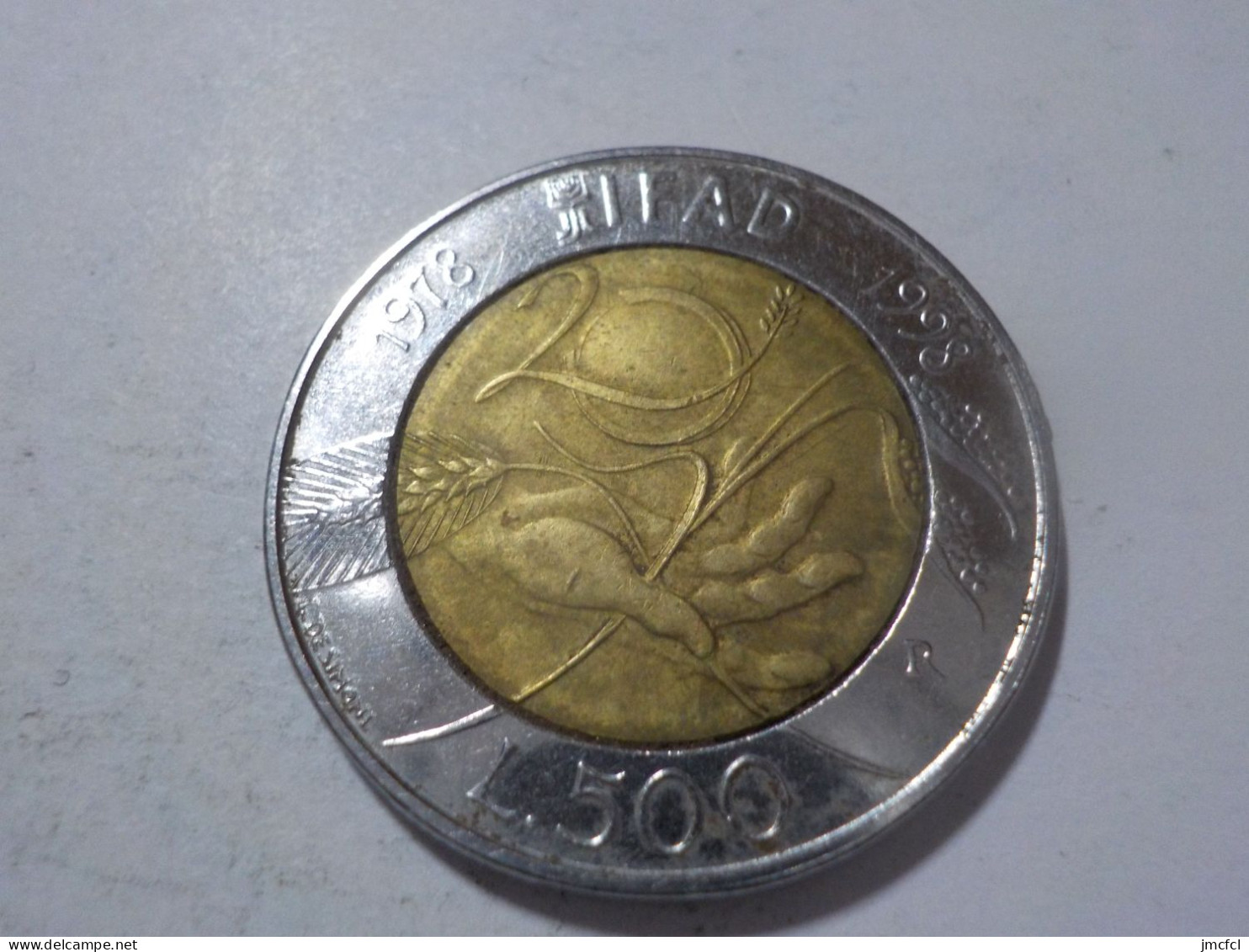 ITALIE  1998   500 Lire - 500 Lire