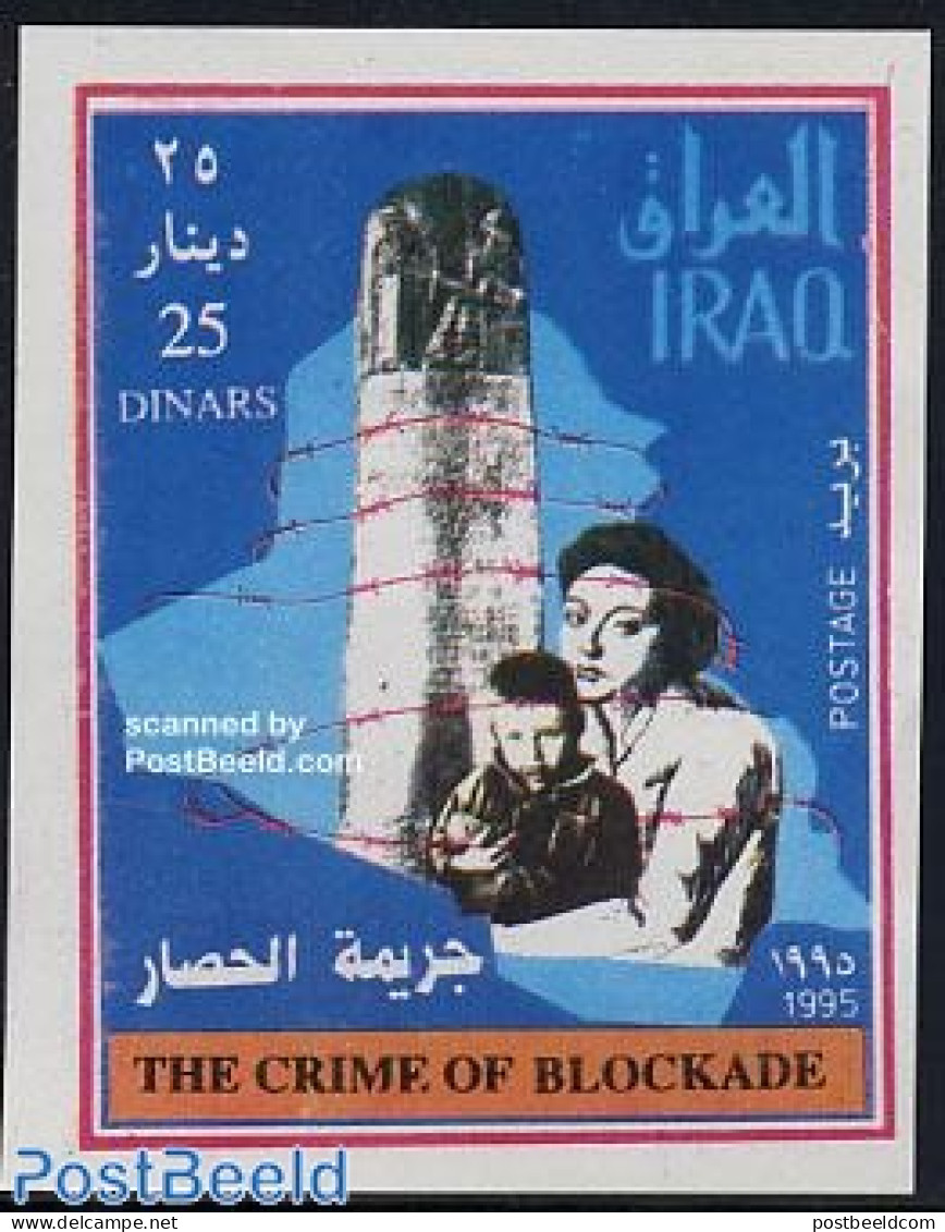 Iraq 1995 Embargo S/s, Mint NH - Iraq