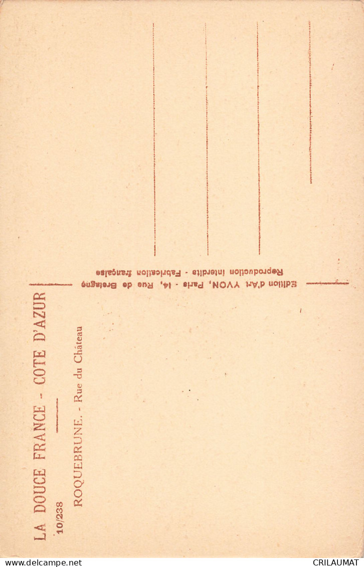 06-ROQUEBRUNE-N°T5314-G/0385 - Roquebrune-Cap-Martin