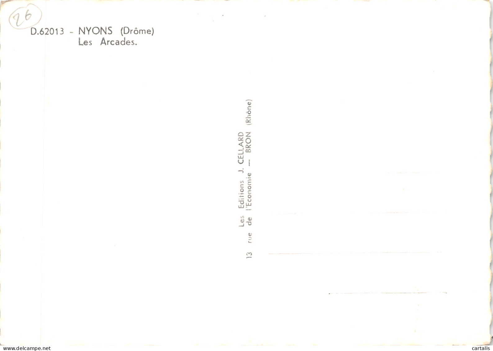 26-NYONS-N 598-D/0061 - Nyons