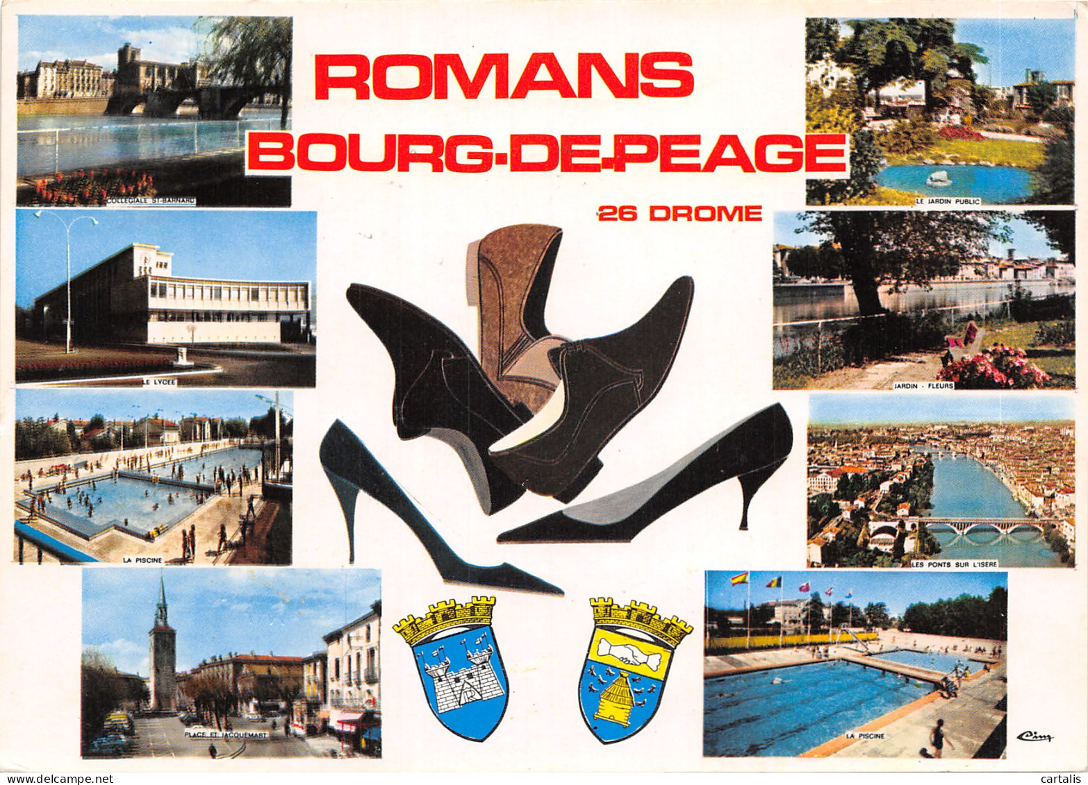 26-ROMANS-BOURG DE PEAGE-N 598-D/0023 - Romans Sur Isere