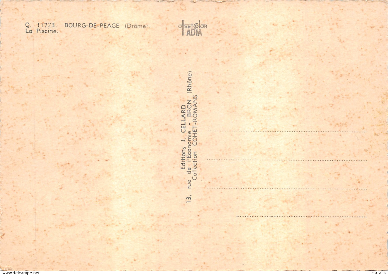 26-BOURG DE PEAGE-N 598-C/0375 - Other & Unclassified