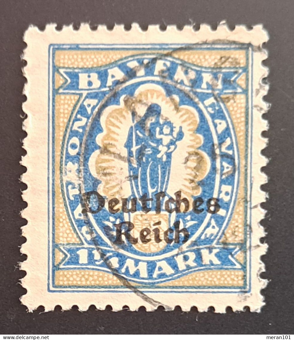 Deutsches Reich 1920, Mi 130 Plattenfehler I, Gestempelt, Geprüft - Used Stamps