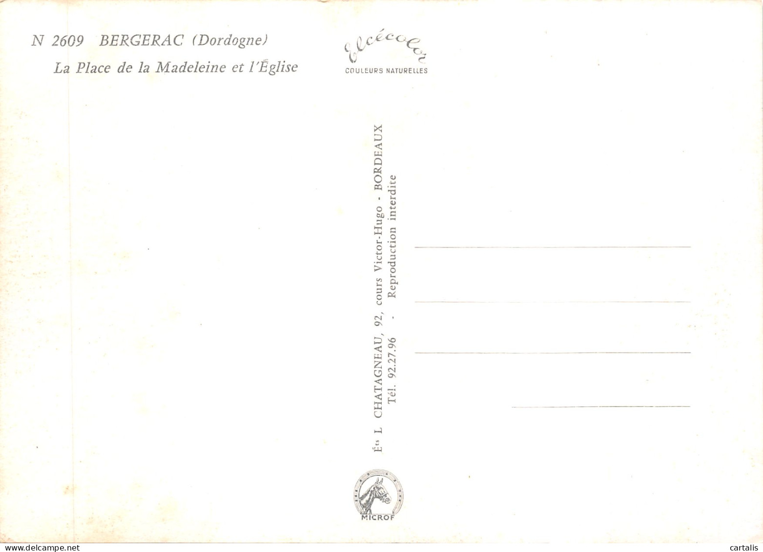 24-BERGERAC-N 598-C/0083 - Bergerac