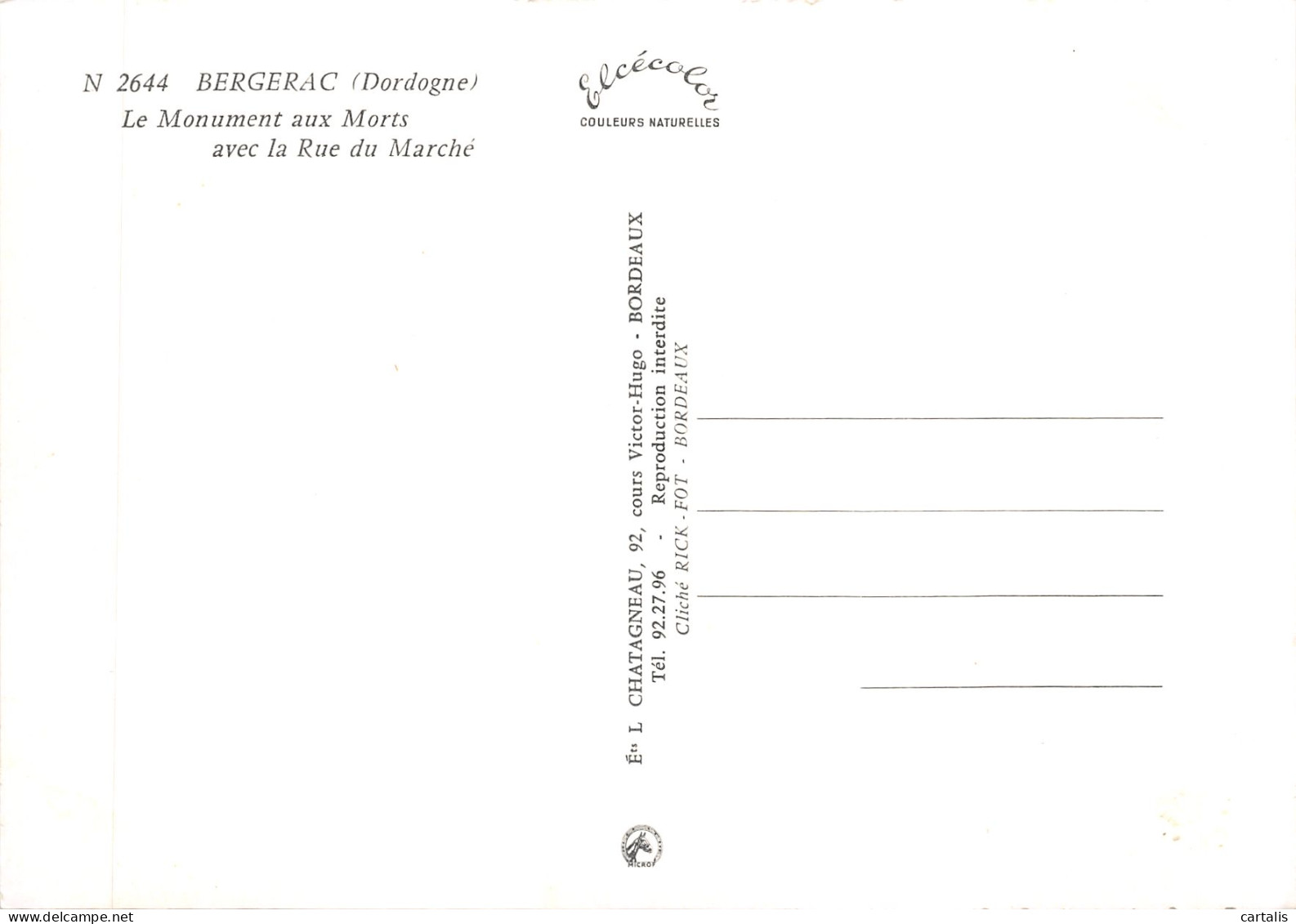 24-BERGERAC-N 598-C/0075 - Bergerac