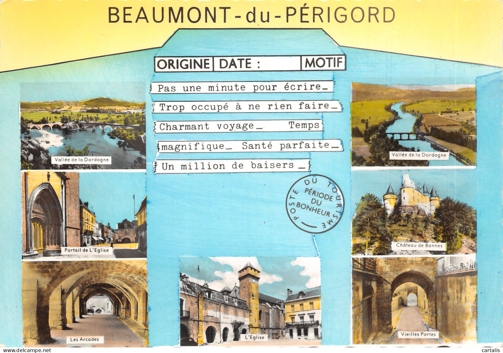 24-BEAUMONT DU PERIGORD-N 598-C/0069 - Other & Unclassified