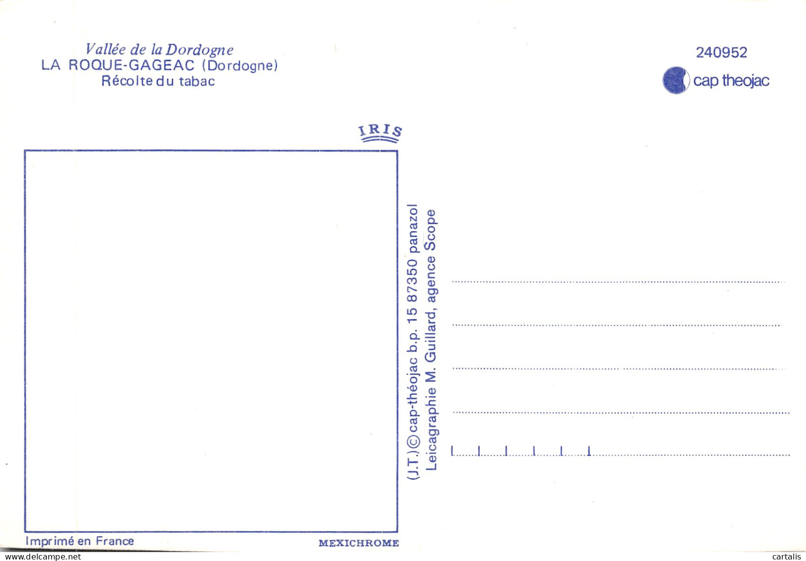 24-LA ROQUE GAGEAC-N 598-C/0063 - Sonstige & Ohne Zuordnung