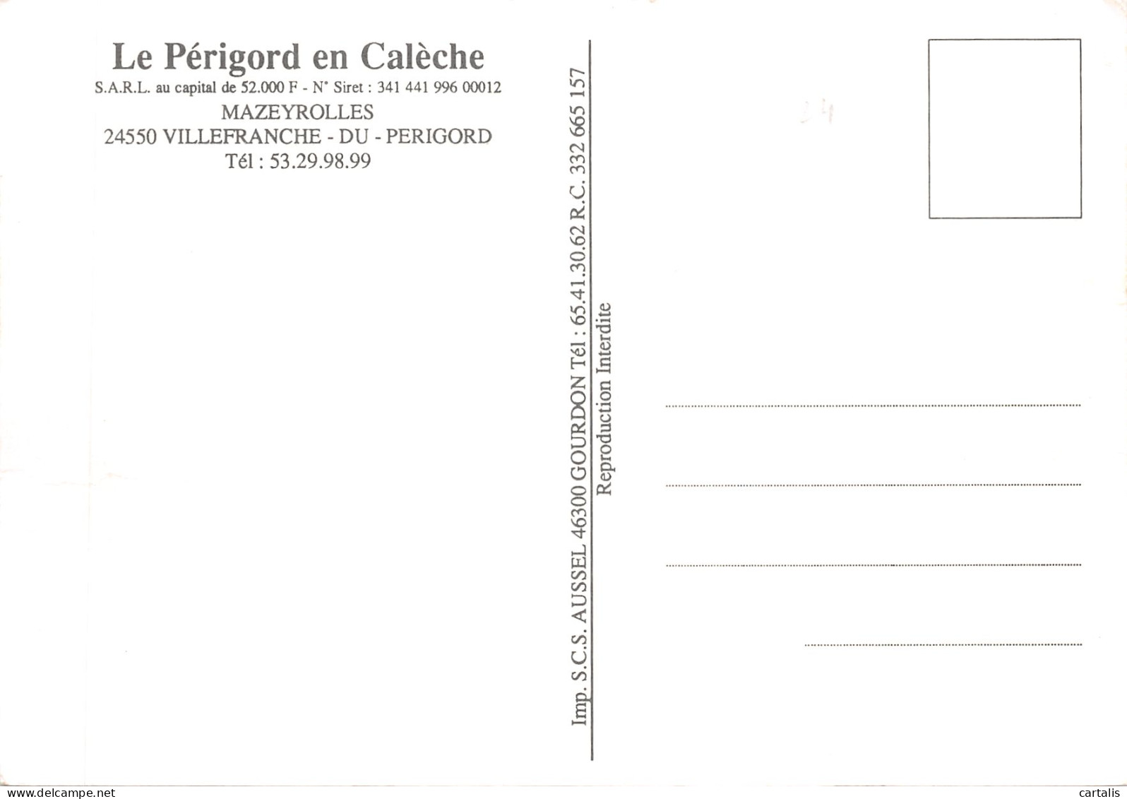 24-MAZEYROLLES-LE PERIGORD EN CALECHE-N 598-C/0057 - Other & Unclassified