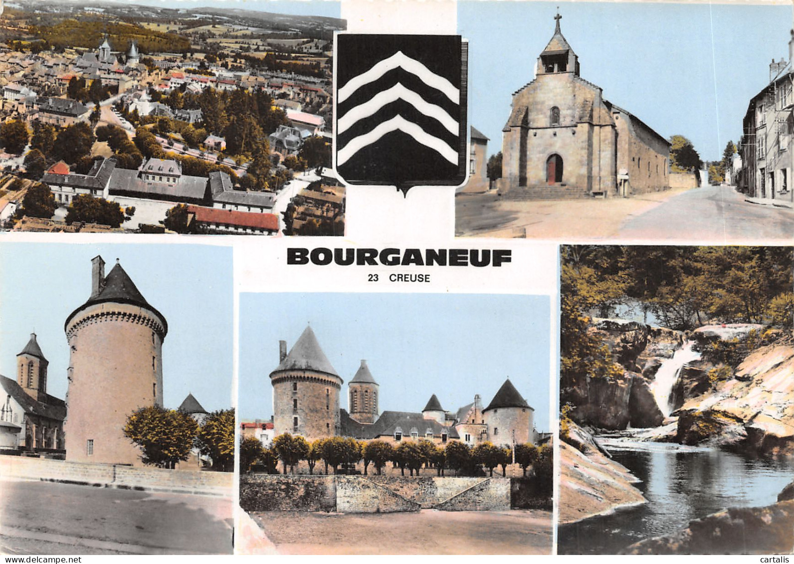 23-BOURGANEUF-N 598-B/0393 - Bourganeuf