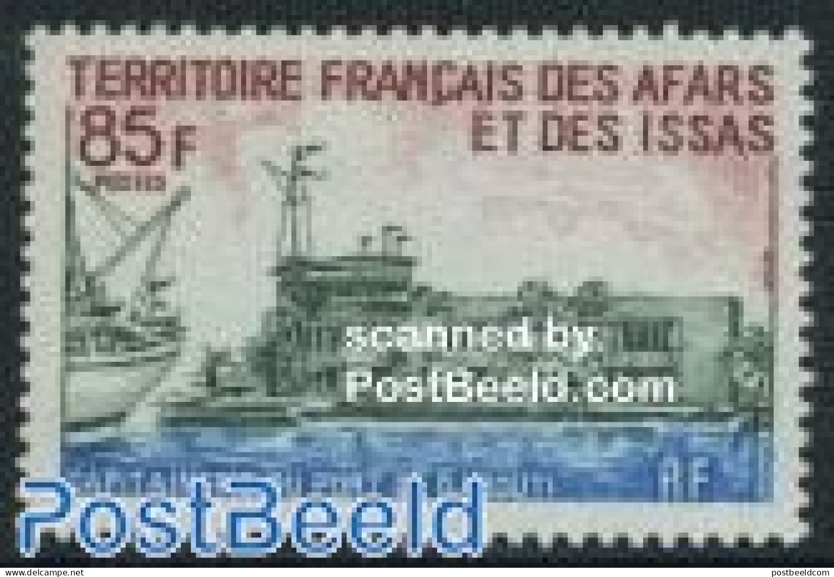 Afars And Issas 1969 Harbour 1v, Mint NH, Transport - Ships And Boats - Neufs