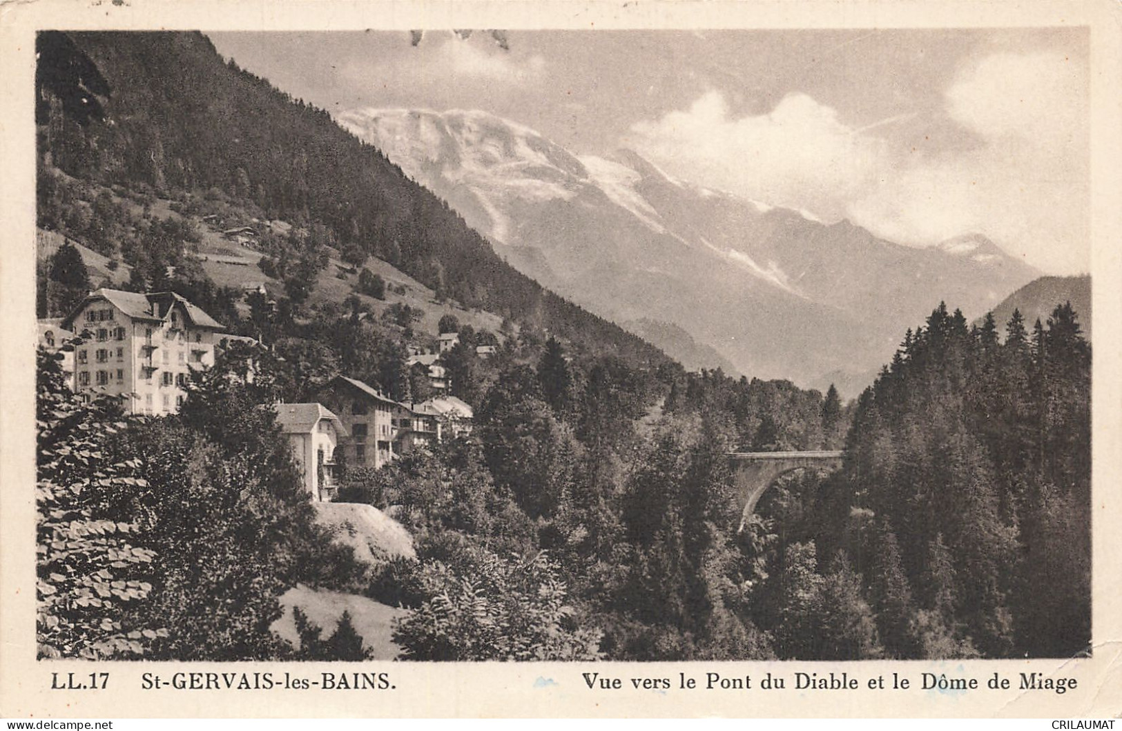 74-SAINT GERVAIS LES BAINS-N°T5314-F/0353 - Saint-Gervais-les-Bains