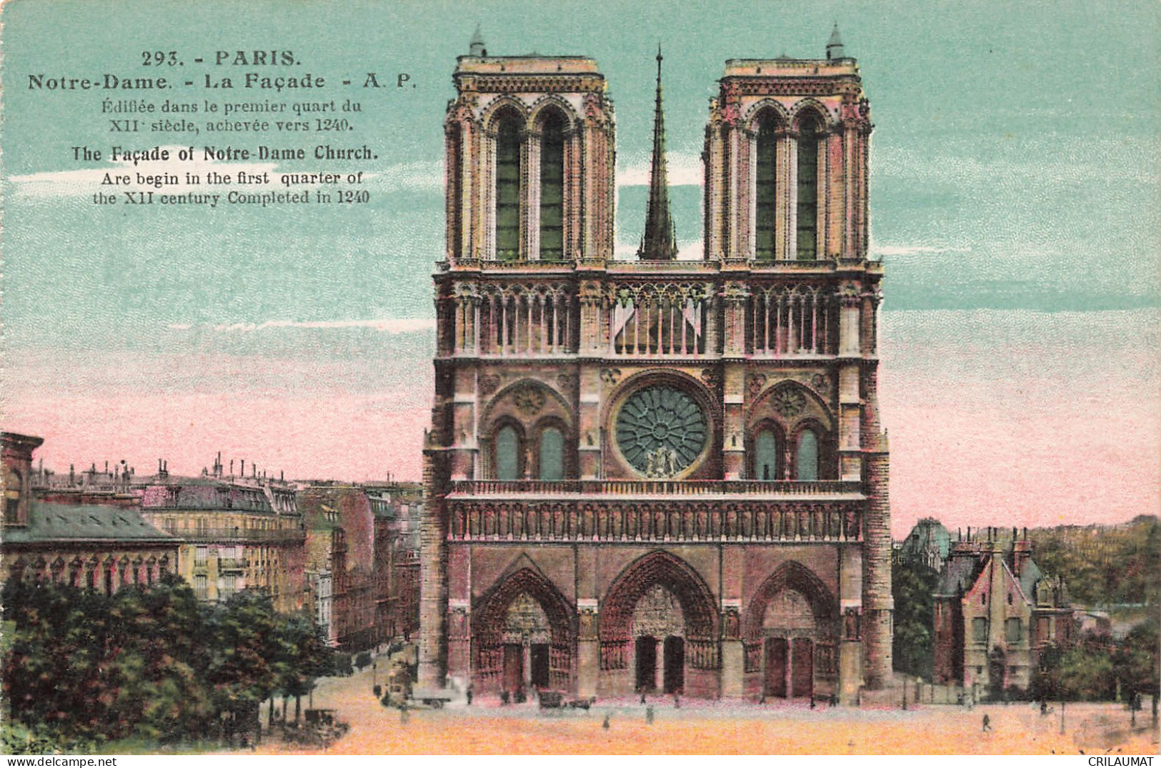 75-PARIS NOTRE DAME-N°T5314-E/0341 - Notre Dame De Paris