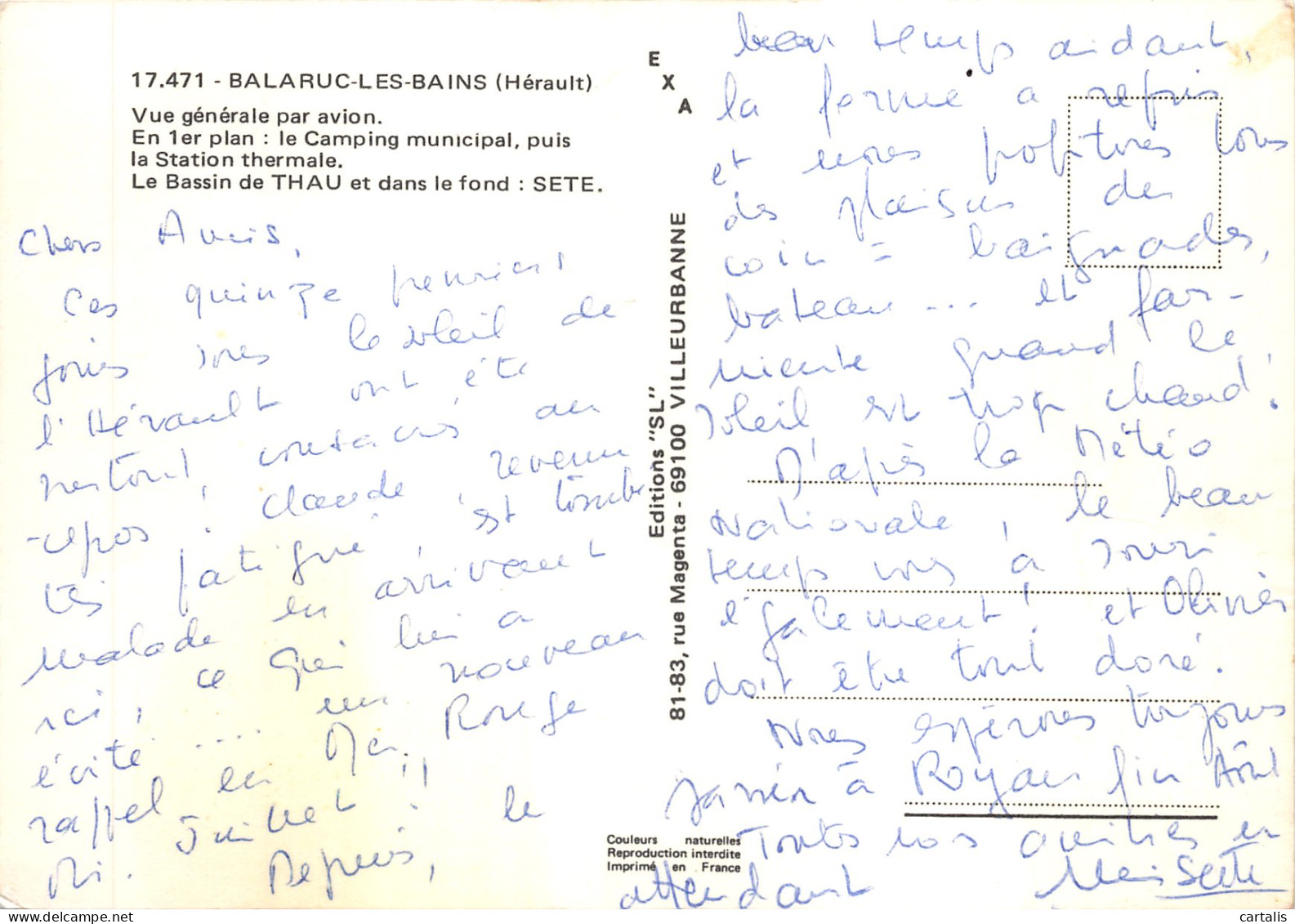 34-BALARUC LES BAINS-N 599-C/0323 - Other & Unclassified