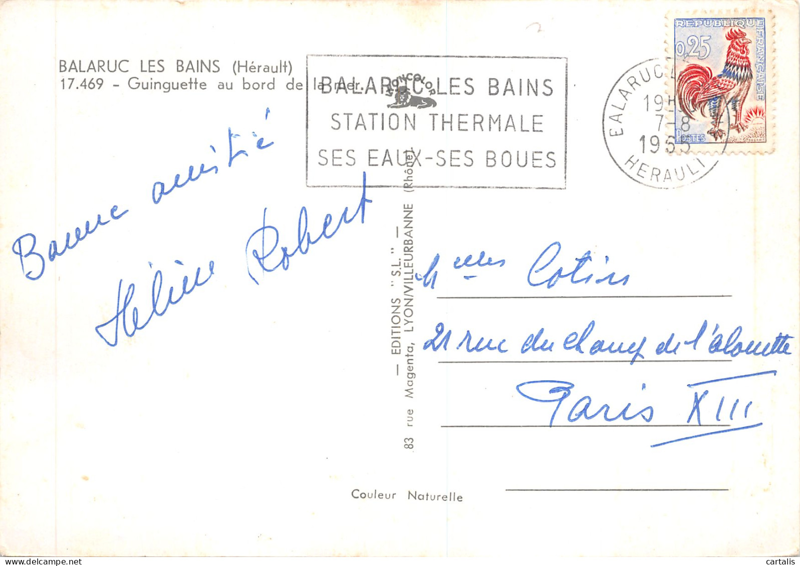 34-BALARUC LES BAINS-N 599-C/0281 - Sonstige & Ohne Zuordnung