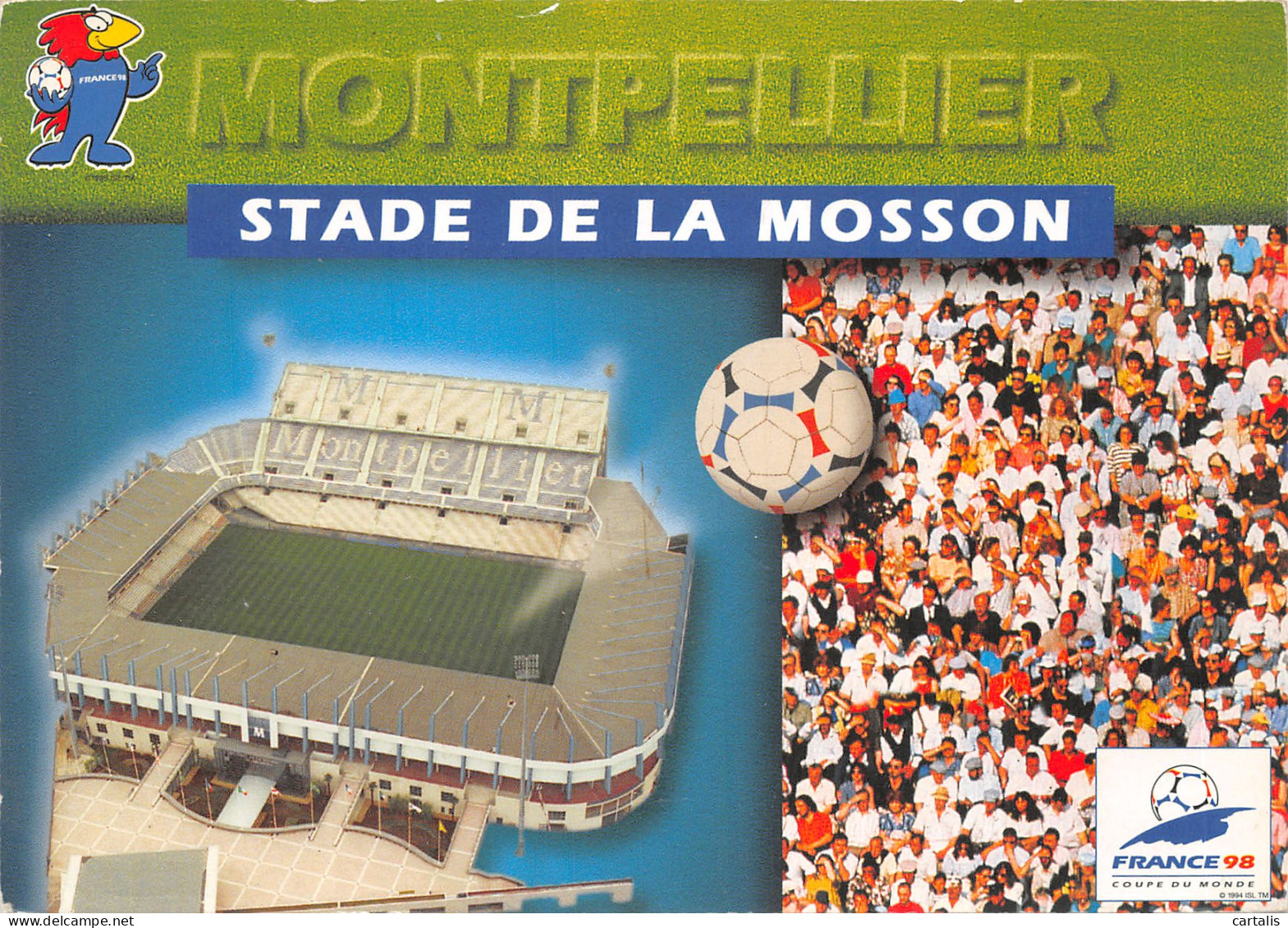 34-MONTPELLIER-STADE DE LA MOSSON-N 599-C/0257 - Montpellier