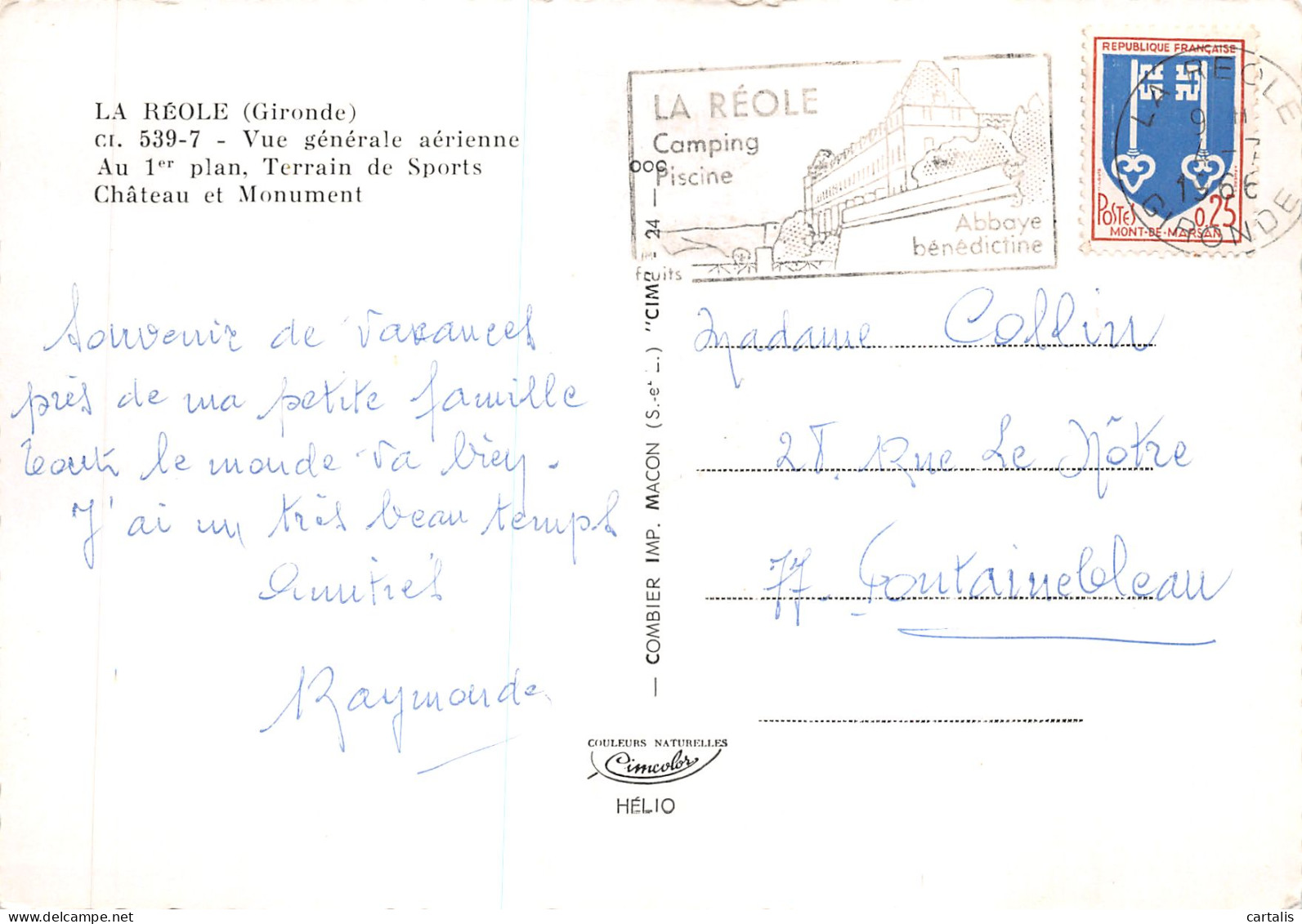 33-LA REOLE-N 599-C/0125 - La Réole