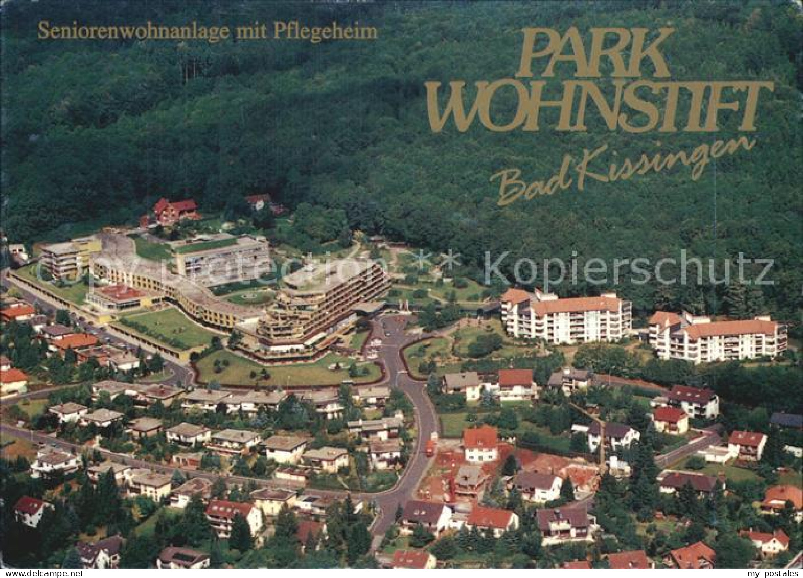 72515579 Bad Kissingen Parkwohnstift Bad Kissingen Fliegeraufnahme Bad Kissingen - Bad Kissingen