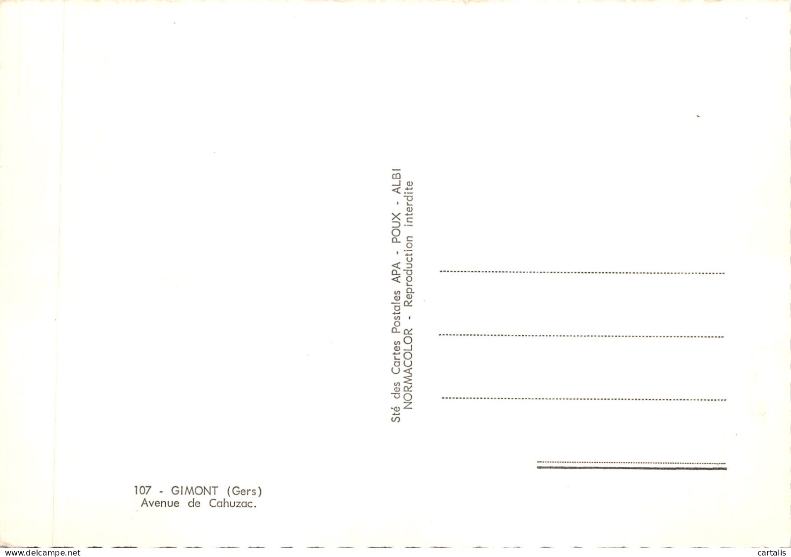 32-GIMONT-N 599-B/0339 - Sonstige & Ohne Zuordnung