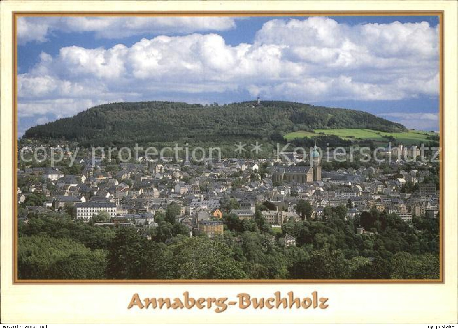 72515576 Annaberg-Buchholz Erzgebirge Mit St Annenkirche Und Poehlberg Annaberg- - Annaberg-Buchholz