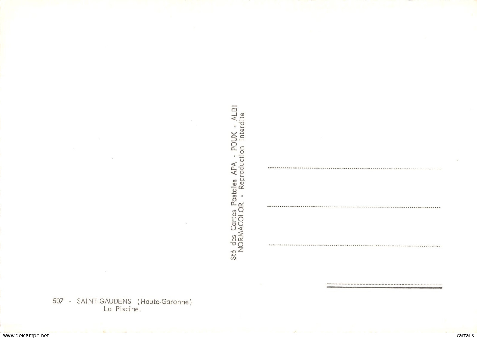 31-SAINT GAUDENS-N 599-B/0253 - Saint Gaudens