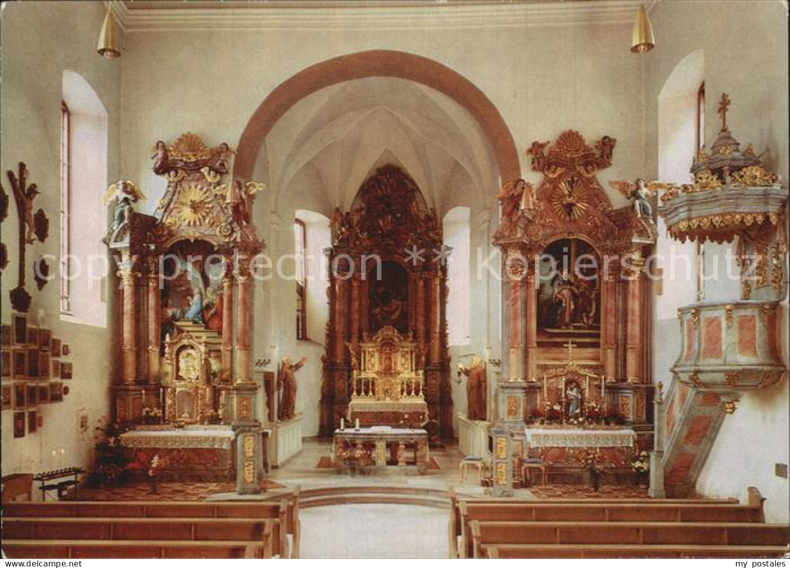 72515571 Lohr Main Wallfahrtskirche Maria Buchen Inneres Lohr - Other & Unclassified