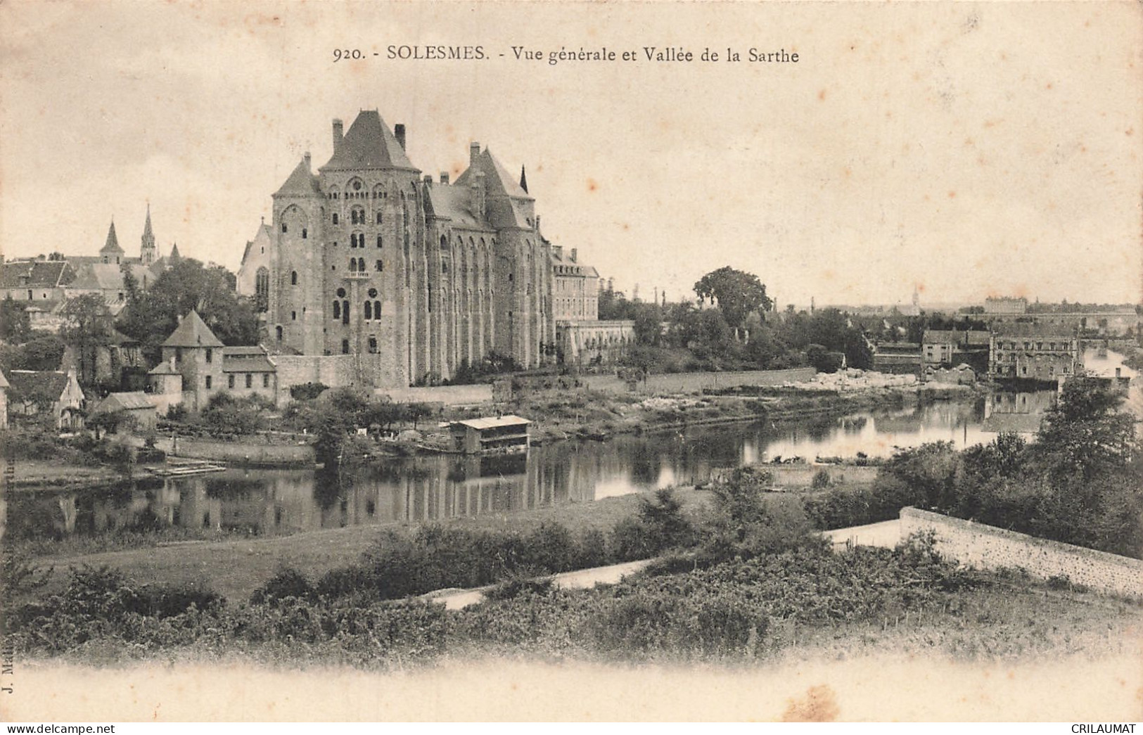 72-SOLESMES-N°T5315-B/0191 - Solesmes