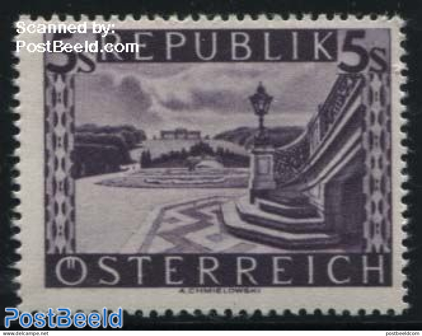 Austria 1947 5S, Stamp Out Of Set, Mint NH - Neufs