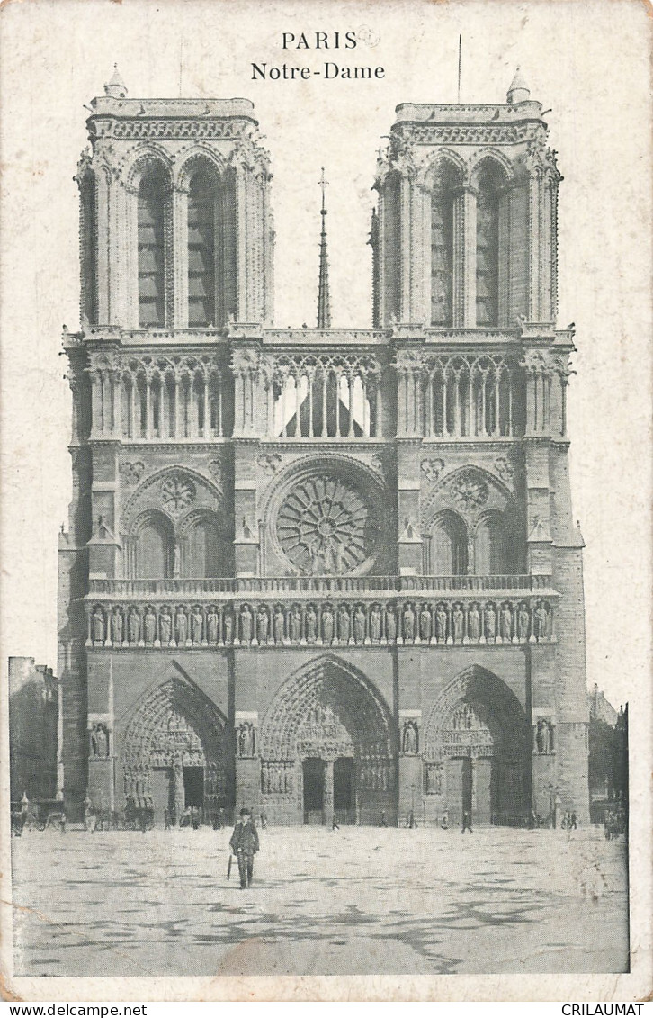 75-PARIS NOTRE DAME-N°T5315-A/0229 - Notre Dame De Paris