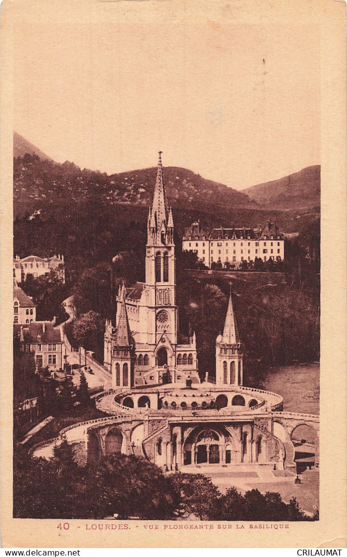 65-LOURDES-N°T5314-H/0173 - Lourdes