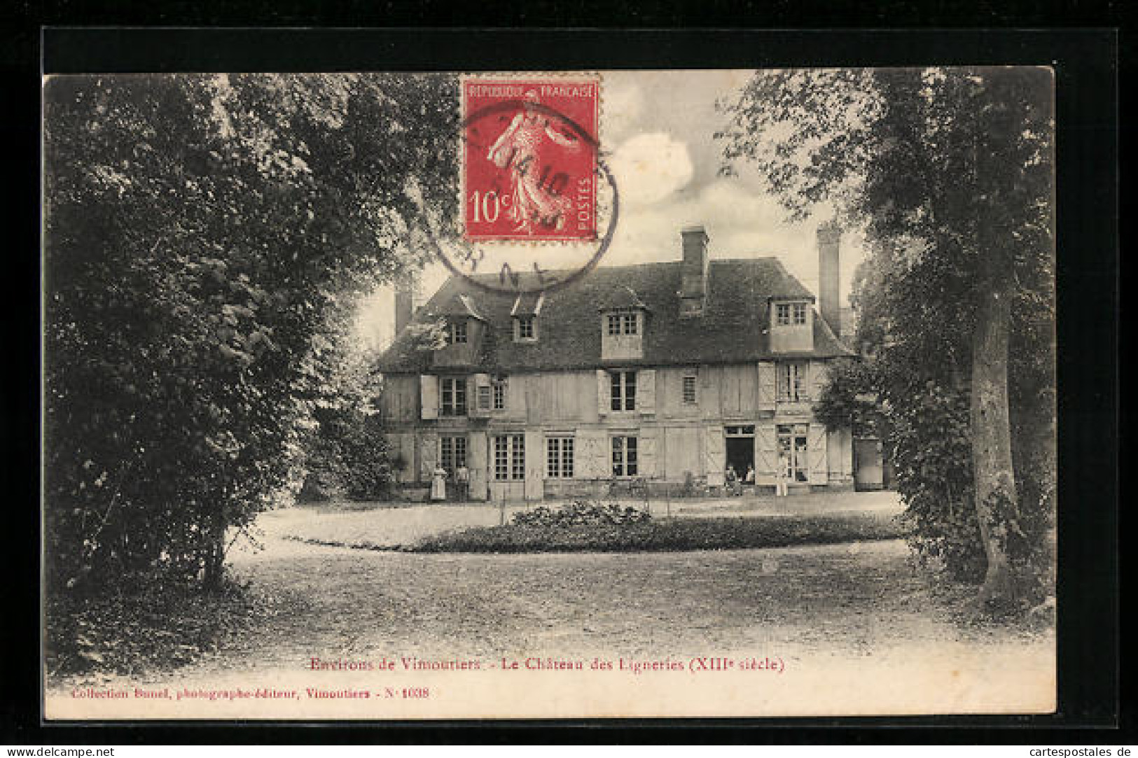 CPA Vimoutiers, Le Chateau Des Ligneries  - Vimoutiers