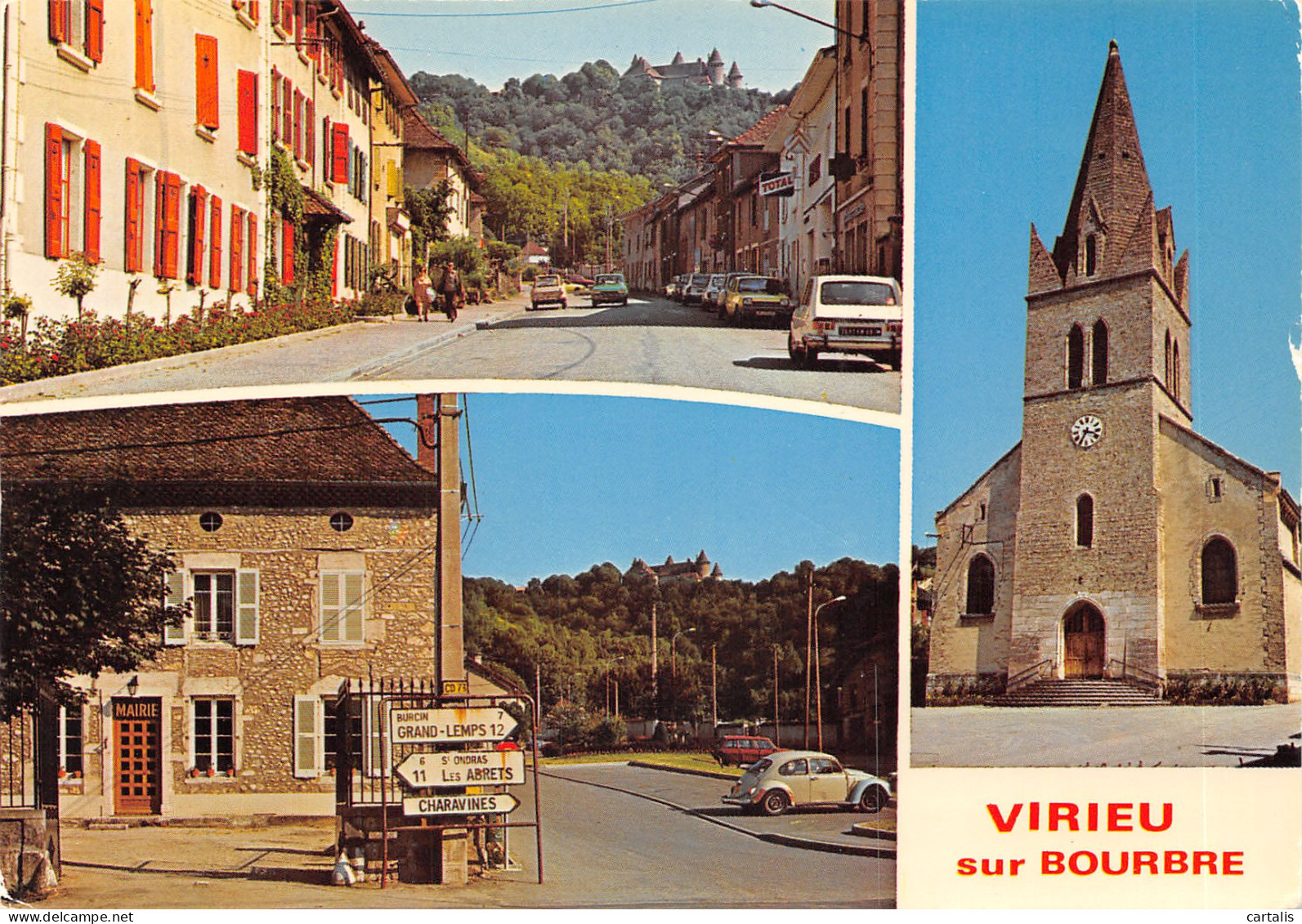 38-VIRIEU SUR BOURBRE-N 600-A/0149 - Virieu