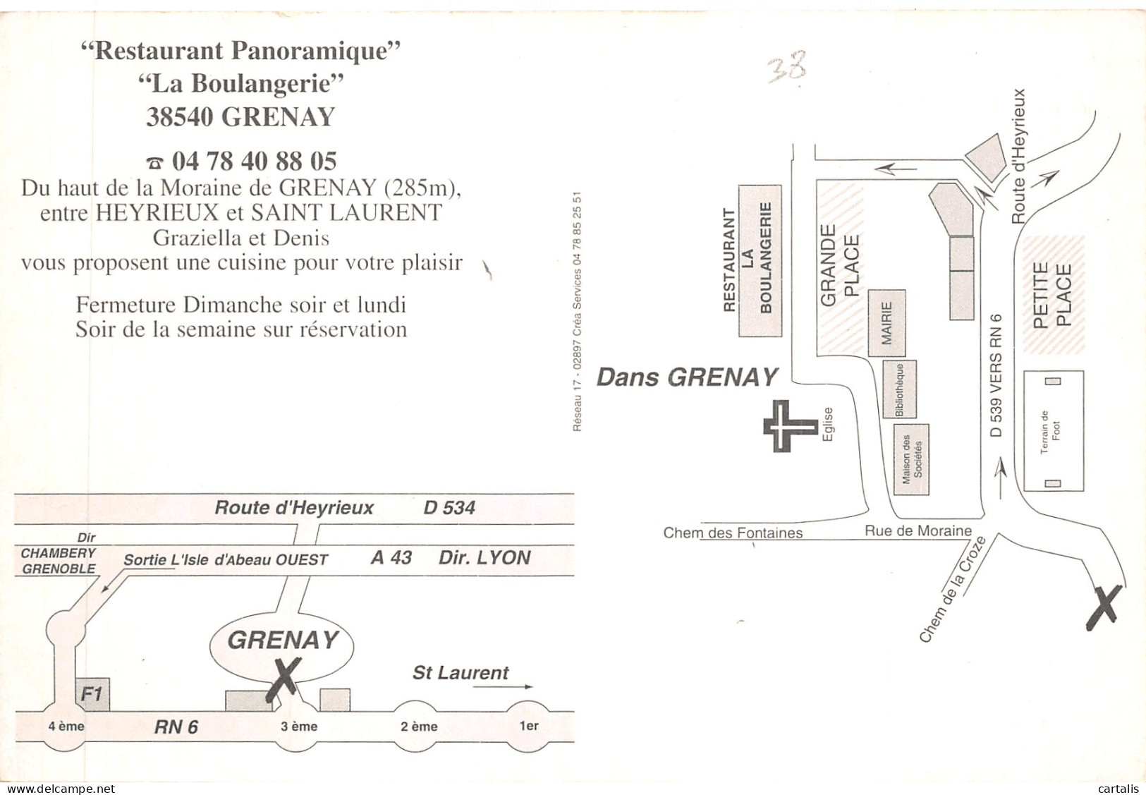 38-GRENAY-N 600-A/0147 - Other & Unclassified