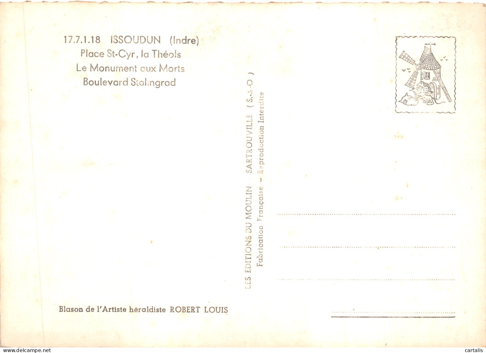 36-ISSOUDUN-N 599-D/0163 - Issoudun