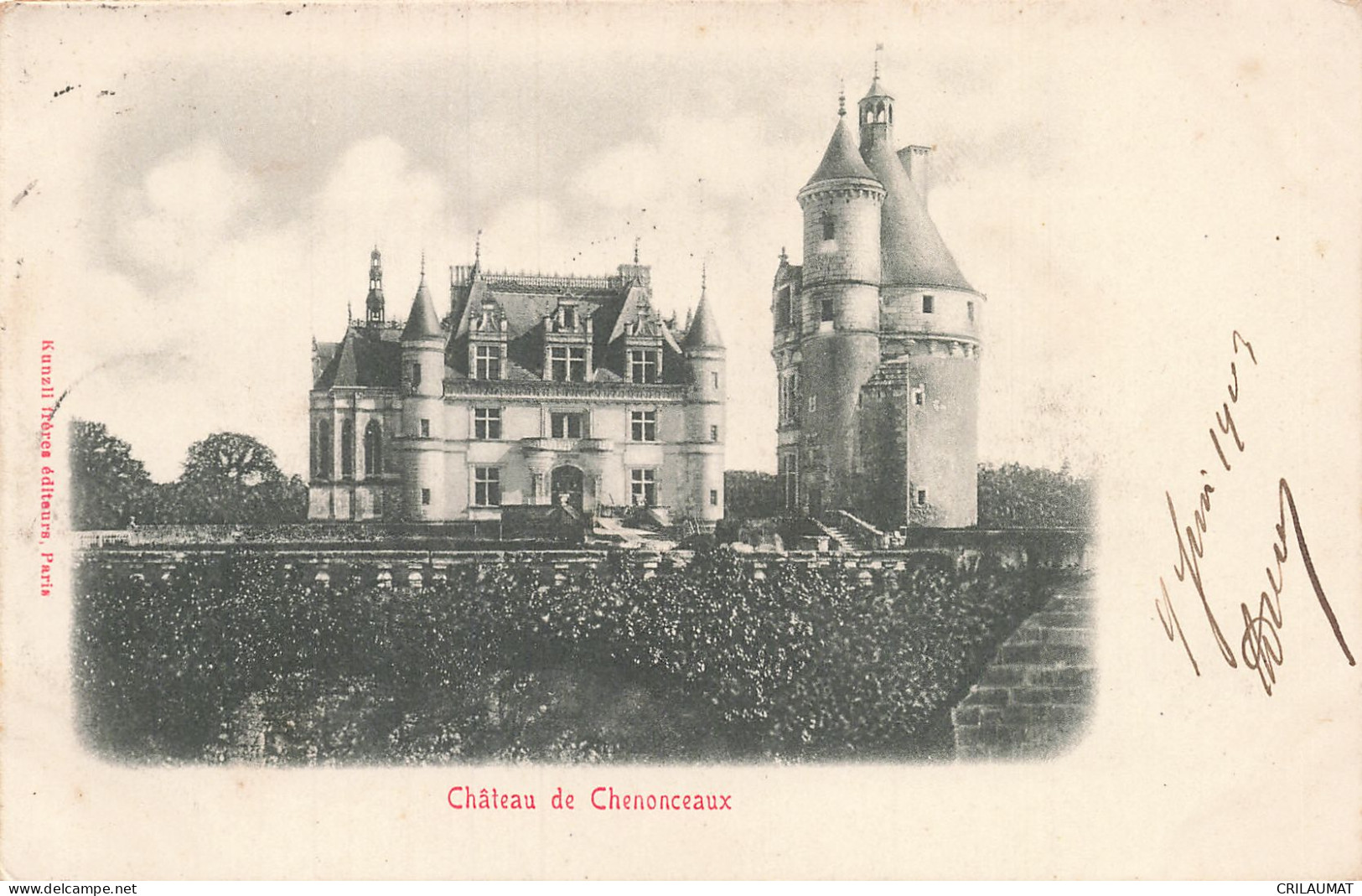 37-CHENONCEAUX-N°T5315-D/0259 - Chenonceaux