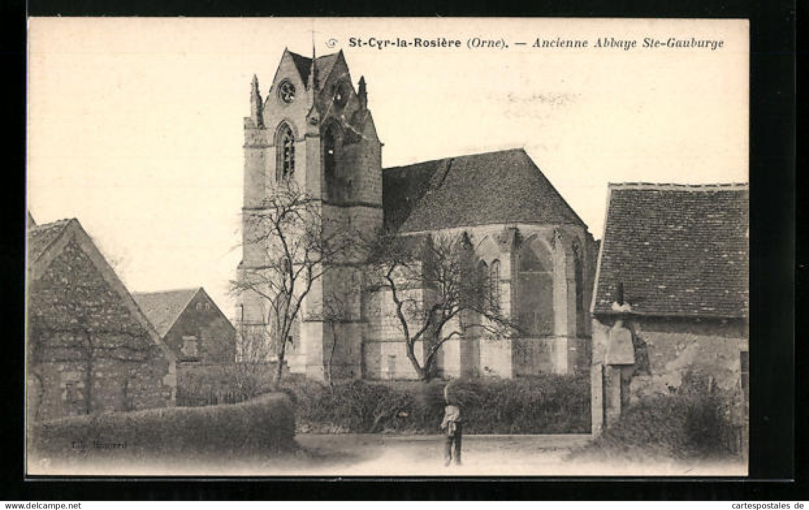 CPA St-Cyr-la-Rosière, Ancienne Abbaye Ste-Gauburge  - Sonstige & Ohne Zuordnung