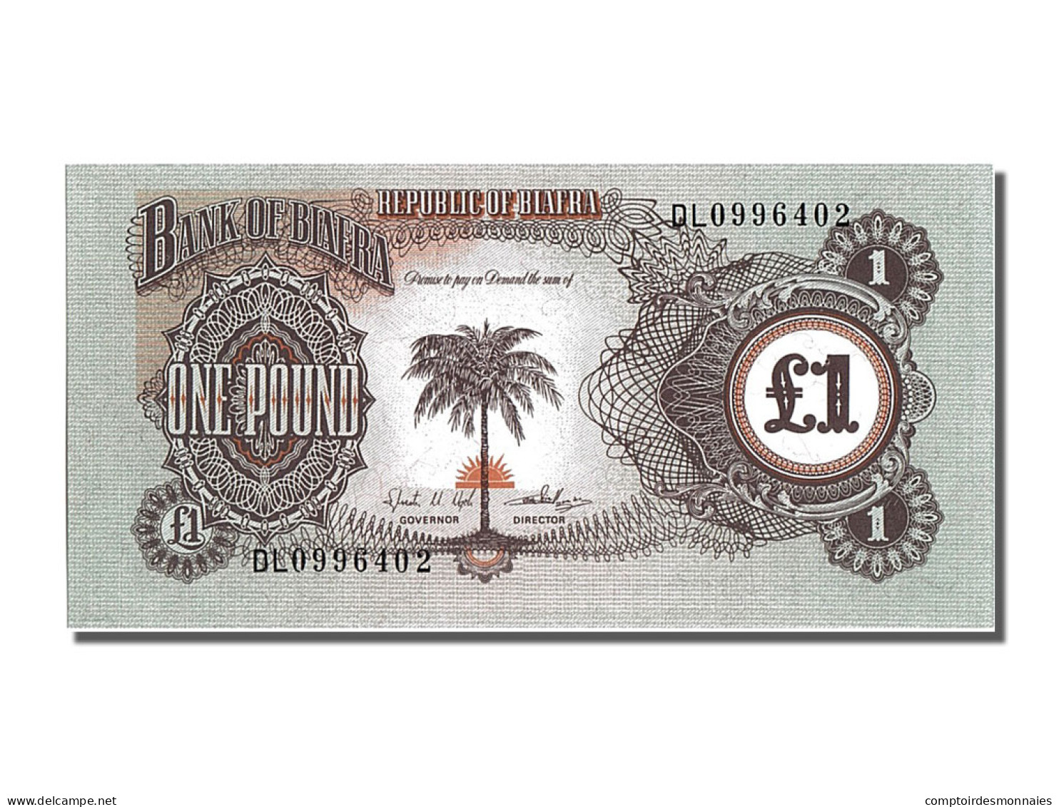 Billet, Biafra, 1 Pound, NEUF - Autres - Afrique