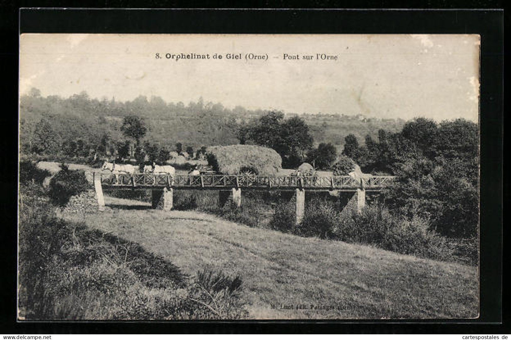 CPA Orphelinat De Giel, Pont Sur L`Orne  - Sonstige & Ohne Zuordnung