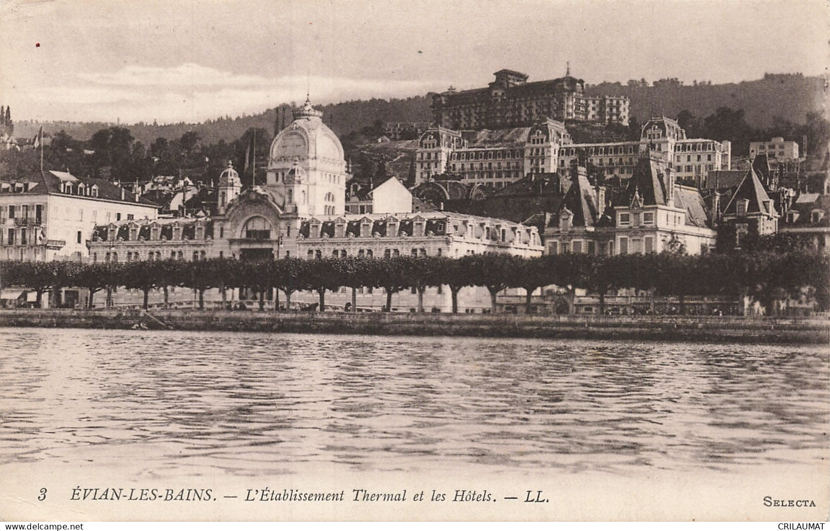 74-EVIAN LES BAINS-N°T5315-B/0357 - Evian-les-Bains